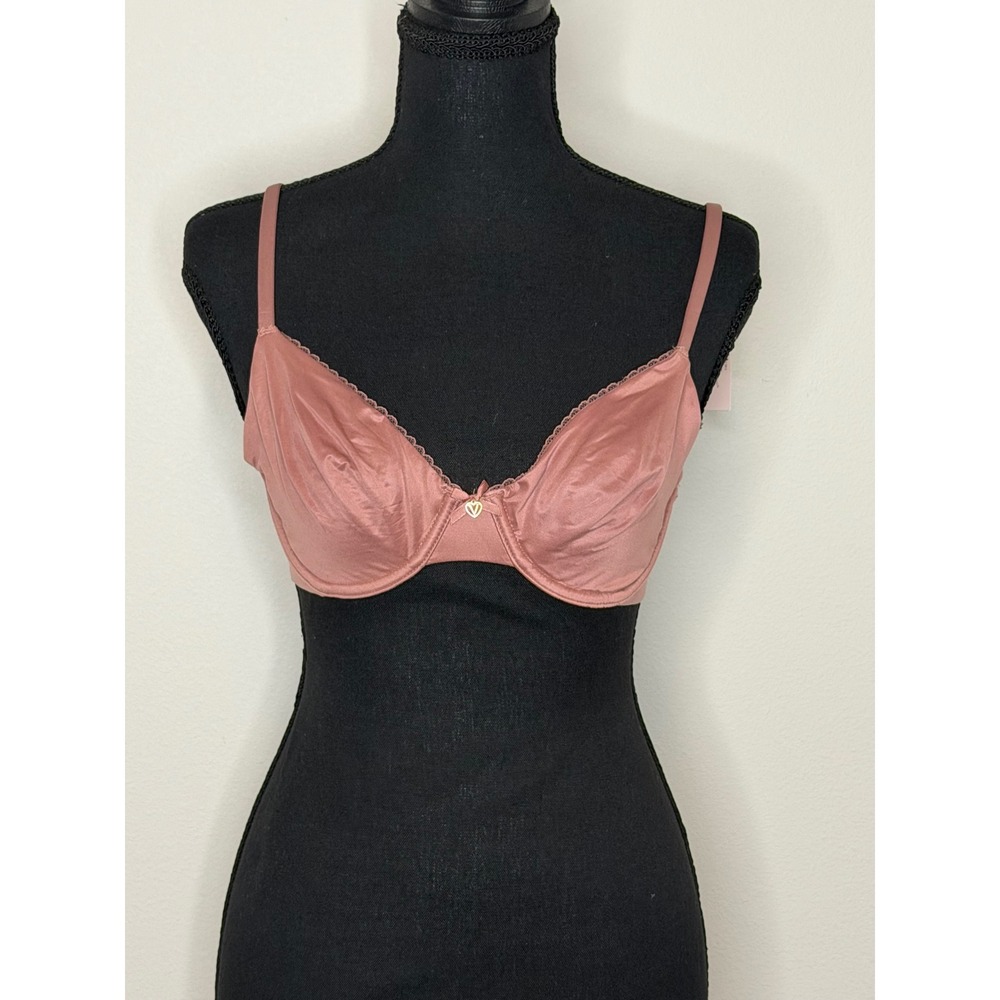 Body by Victoria Secret Vintage Rose Pink Demi Invisible Lift Bra Sz 32D NWTS